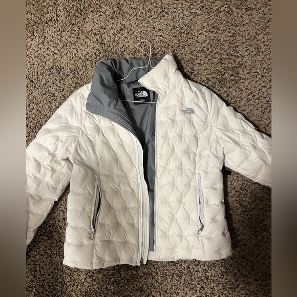 The North Face Jackets & Coats White North Face Puffer Jacket